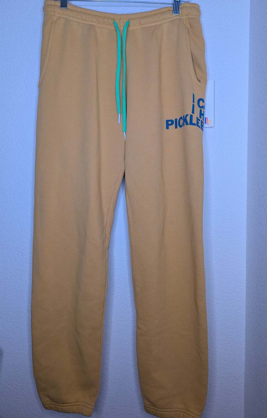 Rally Club NWT Unisex Royal Uni Sweatpants L Pickleball Athleisure Active Sporty